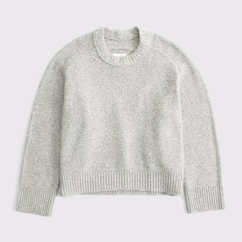 A&F Madeline Textural Crew Sweater